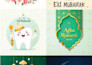 design unique ramadan eid greeting cards in arabic or english